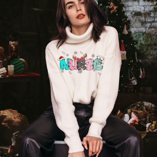 クリスマスナース、クリスマス看護 Tシャツ