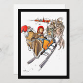 クリスマスニッセとカースティ シーズンカード (正面/裏面)