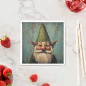 クリスマスニッセ伝統的 – ノルディックホリデーアート スタンダードカクテルナプキン (インサイチュ)