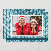 クリスマスニッパーソナライズされたト シーズンカード (正面/裏面)