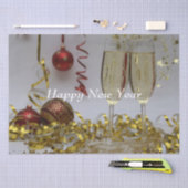 クリスマスニューイヤーお祝いティッシュペーパー 薄葉紙 (クラフト)