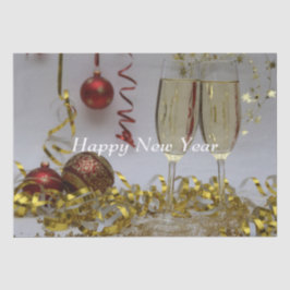 クリスマスニューイヤーお祝いティッシュペーパー 薄葉紙