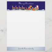 クリスマスニュースレターの前夜 レターヘッド (正面)