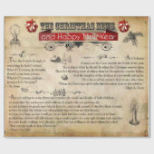 クリスマスニュース ラッピングペーパー (フラット)