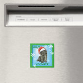 クリスマスニューファンドランド マグネット (インサイチュ (食洗機))