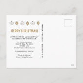 クリスマスニューホーム シーズンポストカード (裏面)