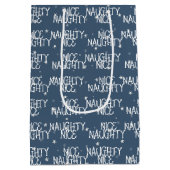 クリスマスニースいけな文字オンスターズ ミディアムペーパーバッグ (裏面)