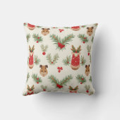 クリスマスヌードルフクッション クッション (裏面)