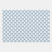 クリスマスネイビージンジャージャー ラッピングペーパーシート (正面2)