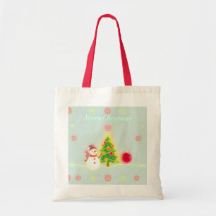 クリスマスネオントレンディーホリデーコレクション トートバッグ