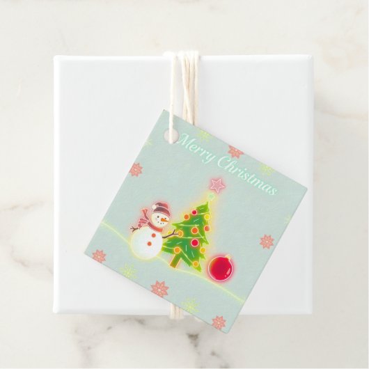 クリスマスネオントレンディーホリデーコレクション フェイバータグ (インサイチュ)