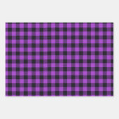 クリスマスネオンバイオレット  ラッピングペーパーシート (正面2)