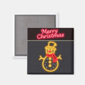 クリスマスネオンモダンホリデーコレクション マグネット (正面/裏面)