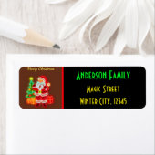 クリスマスネオンモダンホリデーコレクション ラベル (インサイチュ)