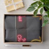 クリスマスネオンモダンホリデーコレクション 薄葉紙 (ギフト)