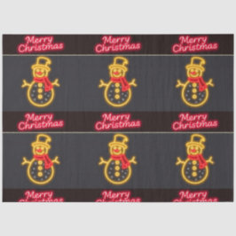 クリスマスネオンモダンホリデーコレクション 薄葉紙