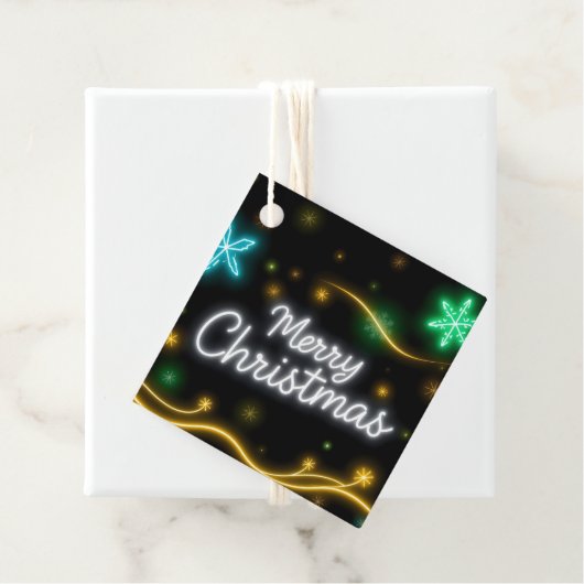 クリスマスネオン人気があるホリデーコレクション フェイバータグ (インサイチュ)