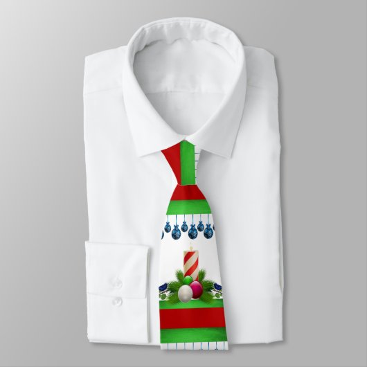 クリスマスネクタイ、クリスマスキャンドル ネクタイ (タイ)