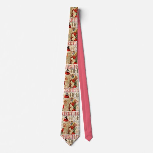 クリスマスネクタイ、ヴィンテージ ネクタイ (正面)