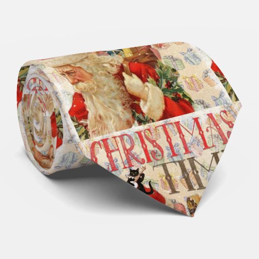 クリスマスネクタイ、ヴィンテージ ネクタイ (ロール)