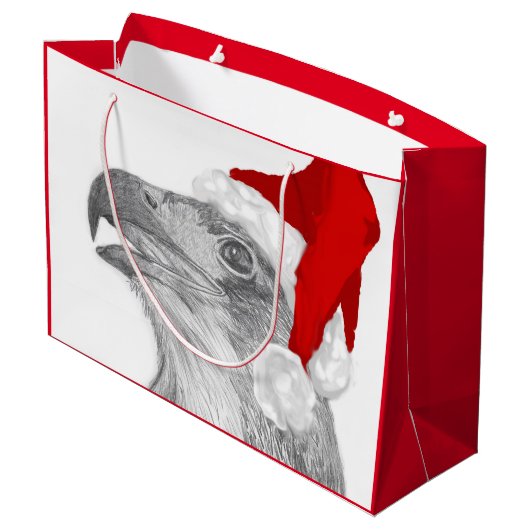 クリスマスネストハリエットMホームストーリーファミリーツリーE9 ラージペーパーバッグ (裏面アングル)