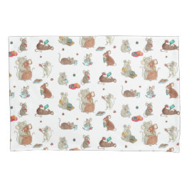 クリスマスネズミズジョラボカフロド 枕カバー