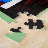 クリスマスネズミ飾 ジグソーパズル (側面)