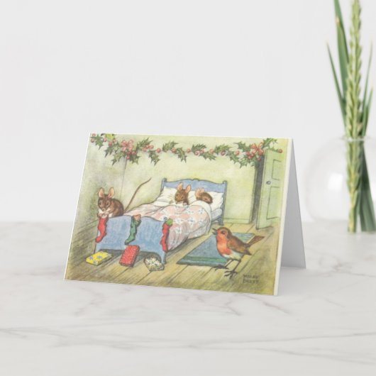 クリスマスネズミ シーズンカード (正面)