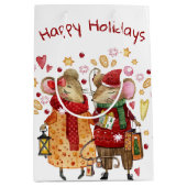 クリスマスネズミ ミディアムペーパーバッグ (正面)