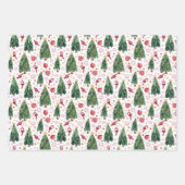 クリスマスネズミ ラッピングペーパーシート (正面2)