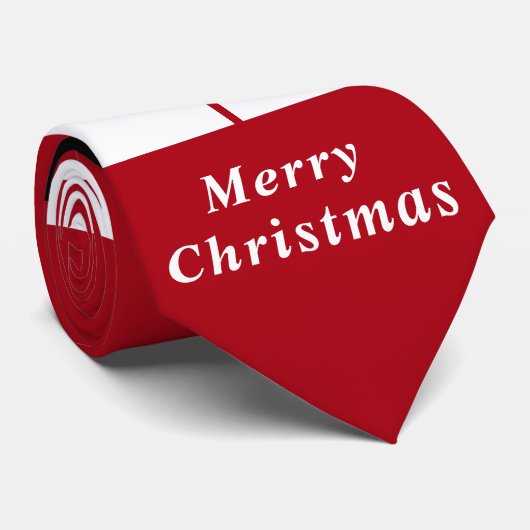 クリスマスネックタイサンタクロースおもしろいデザインギフト ネクタイ (ロール)