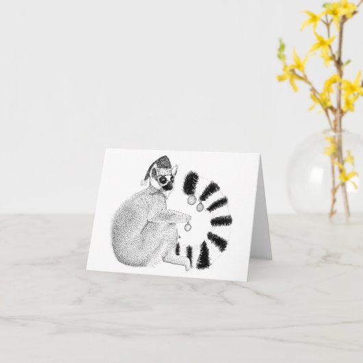 クリスマスネール カード (黄色い花)