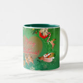 クリスマスノスタルジア ツートーンマグカップ (正面右)