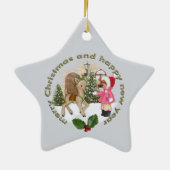 クリスマスノスタルジックワンダーランド セラミックオーナメント (裏面)