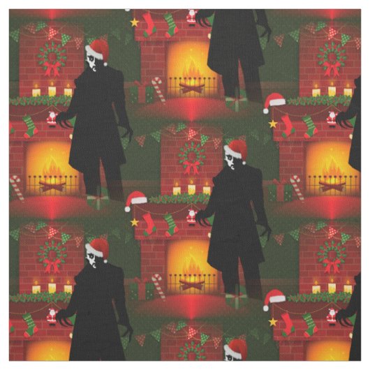 クリスマスノスフェラトゥクリスマス織物 ファブリック (見本)