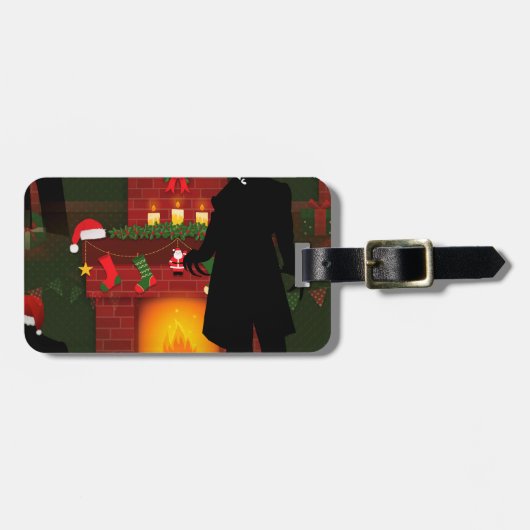 クリスマスノスフェラトゥ ラゲッジタグ (正面横)