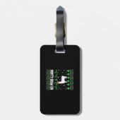 クリスマスノプロブラマ醜いクリスマスファミリーマッチング ラゲッジタグ (裏面縦)