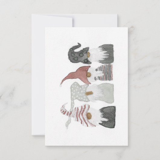 クリスマスノメカード サンキューカード (正面)