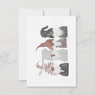 クリスマスノメカード サンキューカード