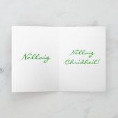 クリスマスノライグチェリデーユレッドスターIIIホリデイC シーズンカード (内部)