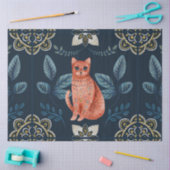 クリスマスノルディックタイルシリーズデザイン24 薄葉紙 (クラフト)