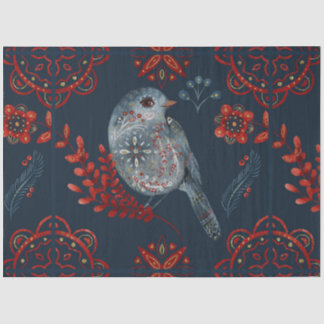 クリスマスノルディックタイルシリーズデザイン26 薄葉紙