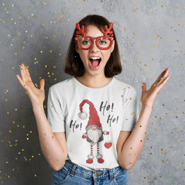 クリスマスノルディック格言ホホホホ Tシャツ