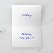 クリスマスノレイグチェリデーユブルースターホリデーカード シーズンカード (内部)