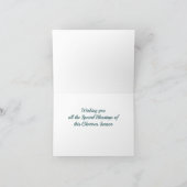 クリスマスノートカード/グリーティングカード9 シーズンカード (内部)