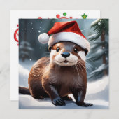 クリスマスノートグリーティングカード シーズンカード (正面/裏面)