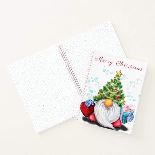 クリスマスノートブックギフト幸せな格言とプレゼント ノートブック (内部)