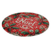 クリスマスノードレッド&グリーン カッティングボード (角)