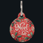 クリスマスノードレッド&グリーン ペット　ネームタグ<br><div class="desc">クリスマス!</div>