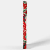 クリスマスノードレッド&グリーン Case-Mate iPhoneケース (裏面 / 右)